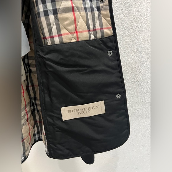 Burberry Quilted Snap Button Jacket - Picture 2 of 5